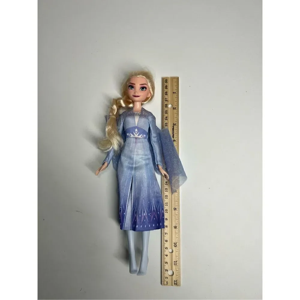 Disney Frozen 2 Elsa Fashion Doll Hasbro 2018 Blue Dress